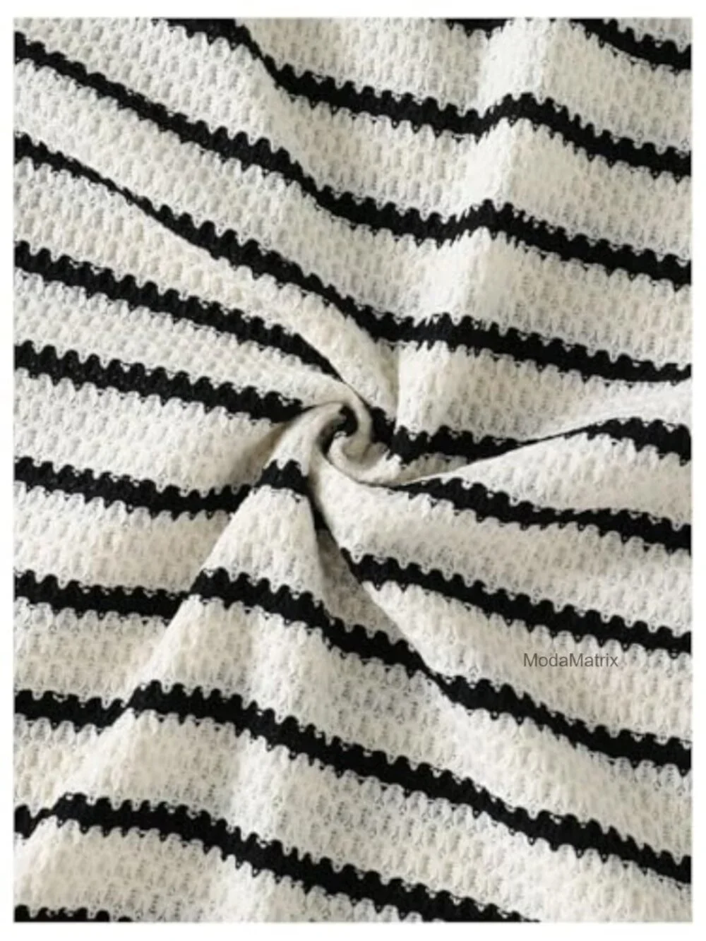 Girls Striped Knit Two Piece Set V Neck Long Sleeve Wide Leg Pants Lounge Set